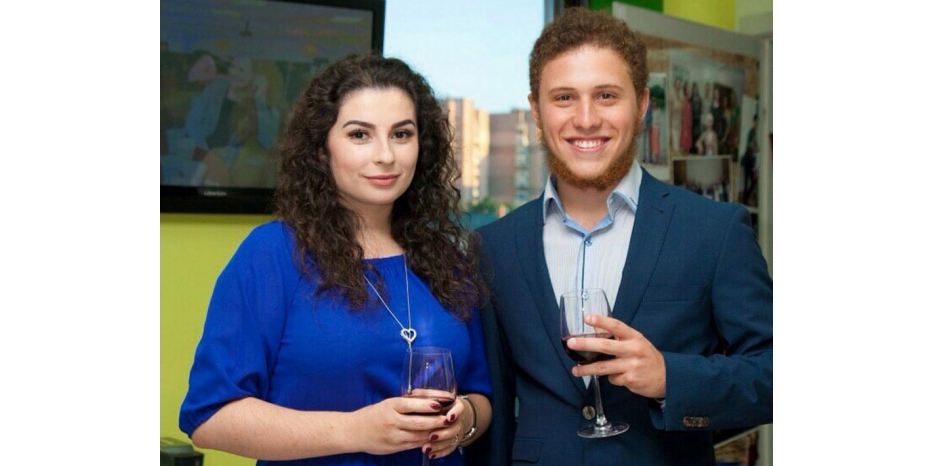 Мазл Тов! В Днепре прошел ворт для Ализы Ивановой и Залмана Рабиновича